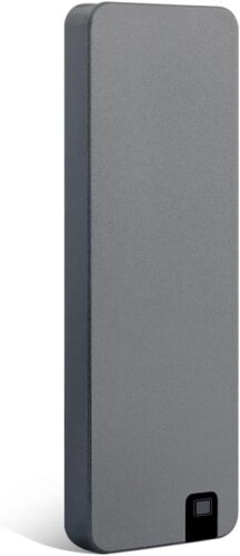 5-Star Aluminum Portable External Solid State Drive SSD 2TB, Read up to 500MB/s, USB-C, USB A 3.2 Gen 2, Waterproof, Dustproof (IP68), Shockproof, Pressure Resistant