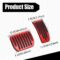 deemars Auto Aluminum Pedal Covers, Non-Slip Foot Pedals Pads, Brake Accelerator Pedal Covers Aluminum Car Accessories Suitable for Model 3/Y Foot Pedal Pad Replacement (Red)