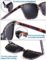 CARFIA Polarized Men’s Sunglasses UV400 Protection for Driving Fishing Hiking Golf Outdoor Sport Glasses