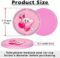 Car Cup Holder Coaster 2 Pack Cute Kawaii Cartoon Bling Silicone New Automotive CupHolder Accessories Interior Decor Decorations for Women Girls