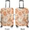 WOEZKEX Cute Dogs Funny Welsh Corgi Luggage Cover Washable Travel Gear Cover 18/24/28/32 Inch Suitcase Protective Cover