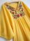 Kafeimali Summer Dress V Neck Mexican Embroidered Peasant Women’s Dressy Tops Blouses