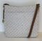 Michael Kors Jet Set Travel Large Messenger Crossbody bundle with Trifold Wallet Purse Hook