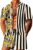 JoZorro Men Hawaiian Shirt Sets Casual Button Down Shirts 2 Piece Luxury Summer Beach Outfits