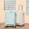 Suitcase Suitcases with Wheels 20 Inch Front Opening Luggage Boarding Suitcases with Wheels Hard Edge Anti-Drop Carry On Luggage Travel Gear