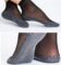 Ueither Women’s 6 Pairs Silky Anti-Slip Cotton Sole Sheer Ankle High Tights Hosiery Socks Reinforced Toe