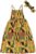 YOUNGER TREE African Baby Clothes Girl Dashiki Ankara Outfit Set
