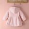 Baby Toddler Girls Fall Winter Trench Coat Wind Hooded Jacket Kids Outerwear