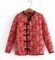 Autumn and Winter Women’s Cotton Clothes Retro Chinese Northeast Big Flower Cotton Clothes Mom’s Clothing