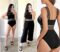 Hilor Women’s One Piece Swimwear Front Crossover Swimsuits Hollow Bathing Suits Monokinis
