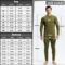 romision Thermal Underwear for Men Long Johns Fleece Lined Hunting Gear Bottom Top Set Base Layer for Cold Weather XS-4XL