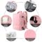 Hanples Extra Large Travel Backpack for Women as Person Item Flight Approved, 40L Carry On Backpack, 17 Inch Laptop Backpack, Waterproof Backpack, Hiking Backpack, Casual Bag Backpack(Pink)