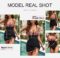 EVALESS One Piece Tankini Bathing Suits for Women Tummy Control Swimsuits Sexy Deep V Neck Print Drawstring Skirt Swimwear