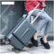Suitcase Carry On Luggage Suitcases With Wheels Before Starting To Design Large-capacity Luggage Men’s And Women’s Suitcases Travel Gear (Color : Sliver, Size : 24inch)