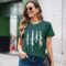 Funny Graphic Women Skinny Pine Tree Shirt Summer Hiking Camping Athletic Tees Nature Casual Comfy Clothes