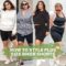 HLTPRO 3 Pack Plus Size Biker Shorts with Pockets for Women – High Waisted Spandex Athletic Bike Shorts for Yoga Workout