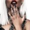 BELICEY 9-15PCS Knuckle Stacking Rings Set for Women Crystal Rhinestone Finger Statement Ring Sets Vintage Joint Knot Mid Rings for Teen Girls Stackable Rings Jewelry Accessories