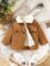 Noubeau Baby Boys Girls Corduroy Jacket Kids Toddler Sherpa Lined Top Lapel Button Down Thicked Warm Coat Winter Outerwear