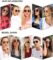 SOJOS Retro Round Polarized Trendy Sunglasses for Women and Men