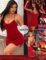Avidlove Womens Sexy Lingerie for Women Lounge Nightwear Sexy Sleepwear Full Slip Chemise Lingerie Cotton Nightgowns Babydoll