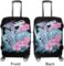 Transgender Japanese Dragon Funny Luggage Cover Elastic Suitcase Protector Washable Travel Gear Cover Fits 19-32 Inch