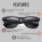 Got Shades Wholesale Bulk Unisex 80’s Retro 100% UV Sunglasses for Adults – 10 Pack – w/Flex Hinges