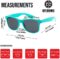 Got Shades Wholesale Bulk Unisex 80’s Retro 100% UV Sunglasses for Adults – 10 Pack – w/Flex Hinges
