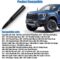 BJSIA Universal Car Antenna Replacement Compatible with Ford, Dodge, Chevrolet, GMC, Jeep, Toyota Truck Replacement Antenna – Made of Rugged Billet and Aluminum, Black, Car Accessories