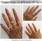 YEEZII 68 Pcs Gold Knuckle Rings Set for Women Girls, Stackable Rings Boho Joint Finger Midi Rings Silver Hollow Carved Crystal Stacking Rings Pack for Gift