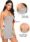 Avidlove Womens Sexy Lingerie for Women Lounge Nightwear Sexy Sleepwear Full Slip Chemise Lingerie Cotton Nightgowns Babydoll