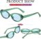 AIEYEZO Retro Oval Sunglasses for Women Fashion Small Oval Frame Sun Glasses 90s Vintage Style Shades