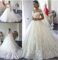 Fanciest Women’s Lace Wedding Dresses for Bride 2023 Ball Gowns White