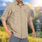 Men’s Sun Protection Hiking Fishing Safari Shirt Long Sleeve Outdoor Cool Quick Dry Cargo Shirts