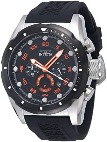 Invicta Men’s 20305 Speedway Analog Display Japanese Quartz Black Watch