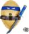 Watstend SuperHero Cosplay Costume for Kids Turtle Shell Blindfold Mask Halloween Stage Cosplay Anime Role Playing