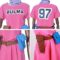 miccostumes Women’s Pink Dress Cosplay Costume