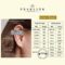 PEAKLINK 316L Surgical Steel Septum Clicker Ring Nose Ring Hoop Sleeper Hoop Earring Helix Rook Conch Cartilage Daith Tragus Earrings Lobe Nose Piercing Jewelry for Women Girls