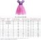 Dressy Daisy Princess Costume Halloween Birthday Fancy Party Dress Up Pageant Gown for Girls