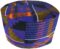 Decora Apparel African Kente Kufi Kofi Mens Hats, Gold Costume Kufi Hats for Men Women Headwear