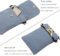 Vintage Embroidered Canvas Small Flip Crossbody Bag Cell Phone Pouch for Women Wristlet Wallet Bag Coin Purse