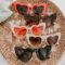GIFIORE Heart Sunglasses Vintage Retro Oversized Heart Shaped Cat Eye Sun Glasses