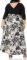 Eliza J Women’s Plus Size Printed Ballgown