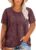 Eytino Womens Plus Size T Shirts Shorts Sleeve Crew Neck Polka Dot Print Summer Causal Tee Tops(1X-5X)