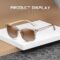 FEIDUSUN Polarized Sunglasses for Women and Men Classic Trendy Sun Glasses with 100% UV Protection