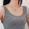 YQZIYOU Preppy Necklace – Charms Choker for Women, Preppy Jewelry, Y Necklace for Women, Fashion Pendant Necklace Jewelry, Gifts for Women