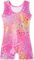 Domusgo Gymnastics Leotards for Girls Sparkly One-Piece Pro Kids Unitard Biketards with Shorts