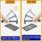 Tinted License Plate Cover Set – Front & Back Tinted License Plate Protector Fastening to Frames – Automotive Exterior Car & Truck Accessories – 6X12 Inches License Plate Shield
