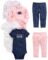 Simple Joys by Carter’s Baby Girls’ 6-Piece Bodysuits (Short and Long Sleeve) and Pants Set