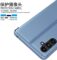 OOPKINS Compatible with Samsung Galaxy A14 5G Case Luxury Bookstyle Clear View Window Electroplate Stand Full Body Protective Flip Folio Slim Cover for Samsung Galaxy A14 5G PU Mirror Blue MX
