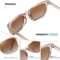 FEIDUSUN Polarized Sunglasses for Women and Men Classic Trendy Sun Glasses with 100% UV Protection